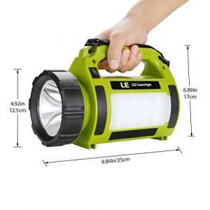 LE Rechargeable LED Camping Lantern, 1000LM, 5 Light Modes, 3600mAh